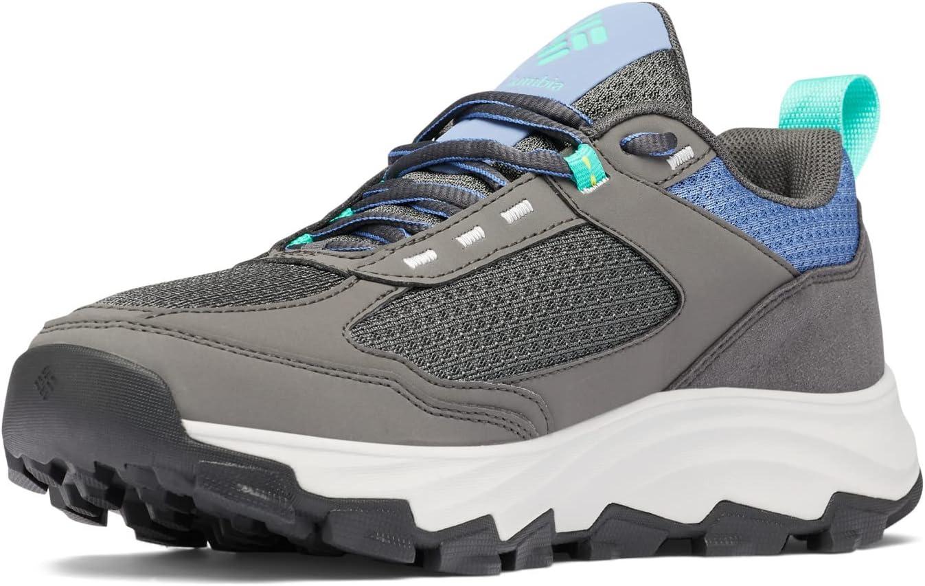imageColumbia Womens Hatana Max OutdryHiking ShoeDark Grey Electric Turquoise
