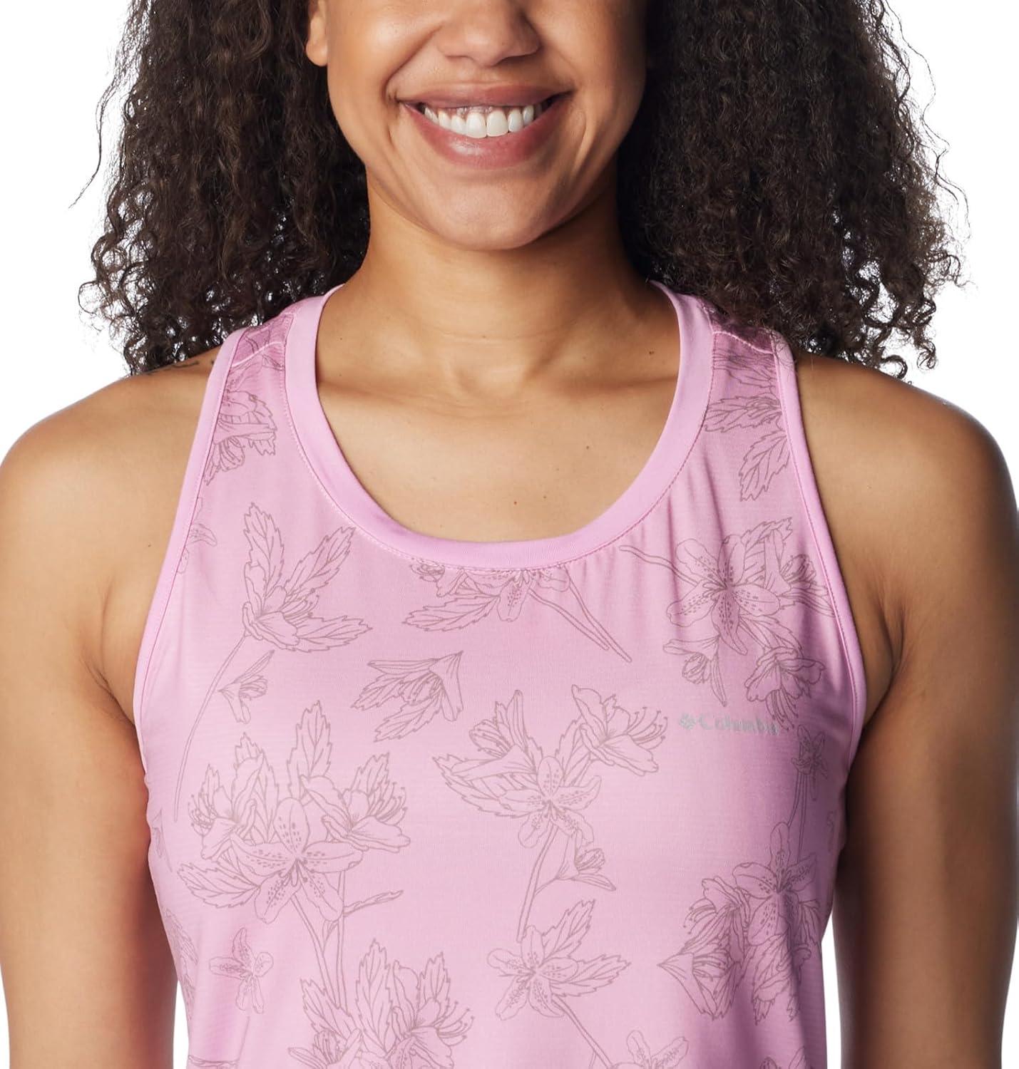 imageColumbia Womens Leslie Falls TankCosmos Tigerlines Tonal