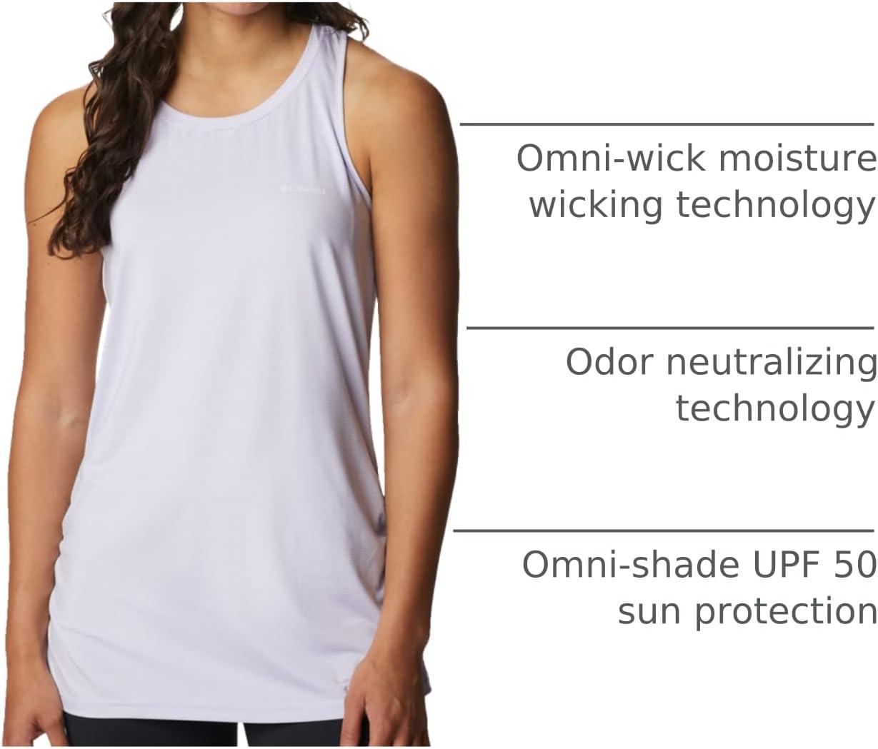 imageColumbia Womens Leslie Falls TankPurple Tint