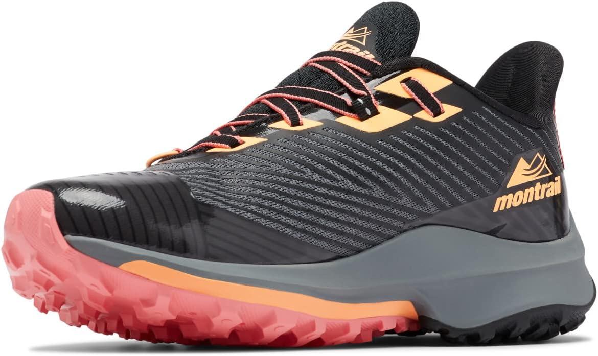 imageColumbia Womens Montrail Trinity Ag Trail Running ShoeBlackOrange Glow