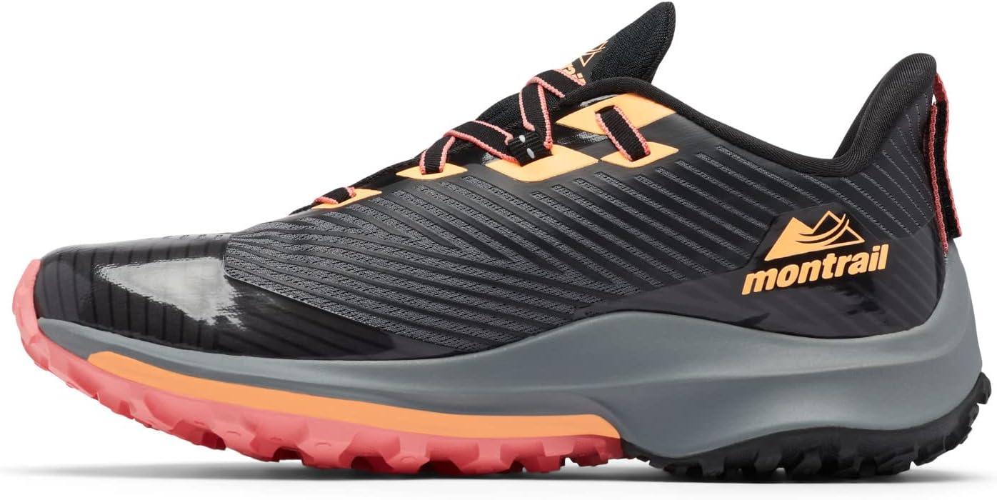 imageColumbia Womens Montrail Trinity Ag Trail Running ShoeBlackOrange Glow