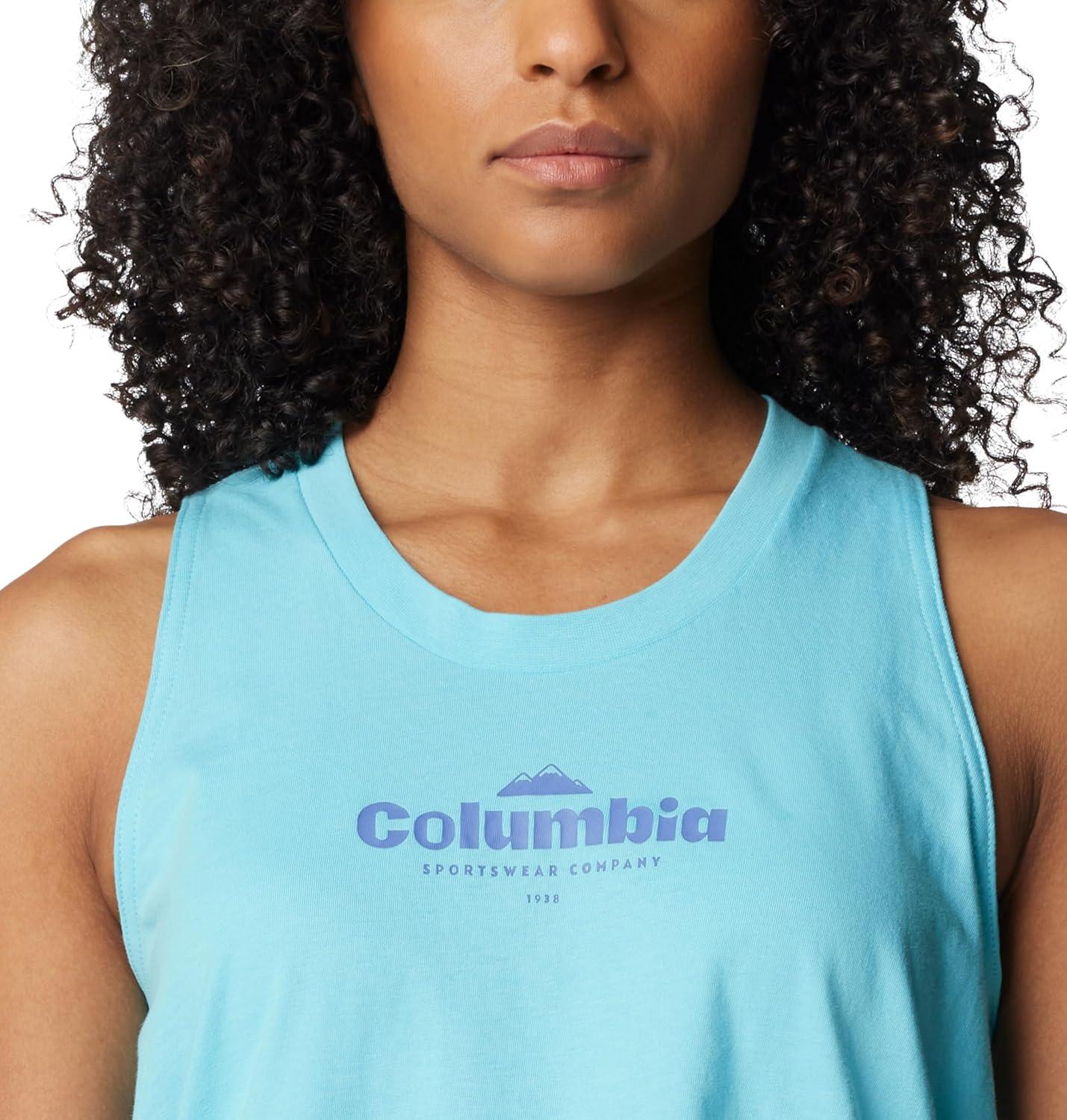 imageColumbia Womens North Cascades TankAquamarineElevated High Two