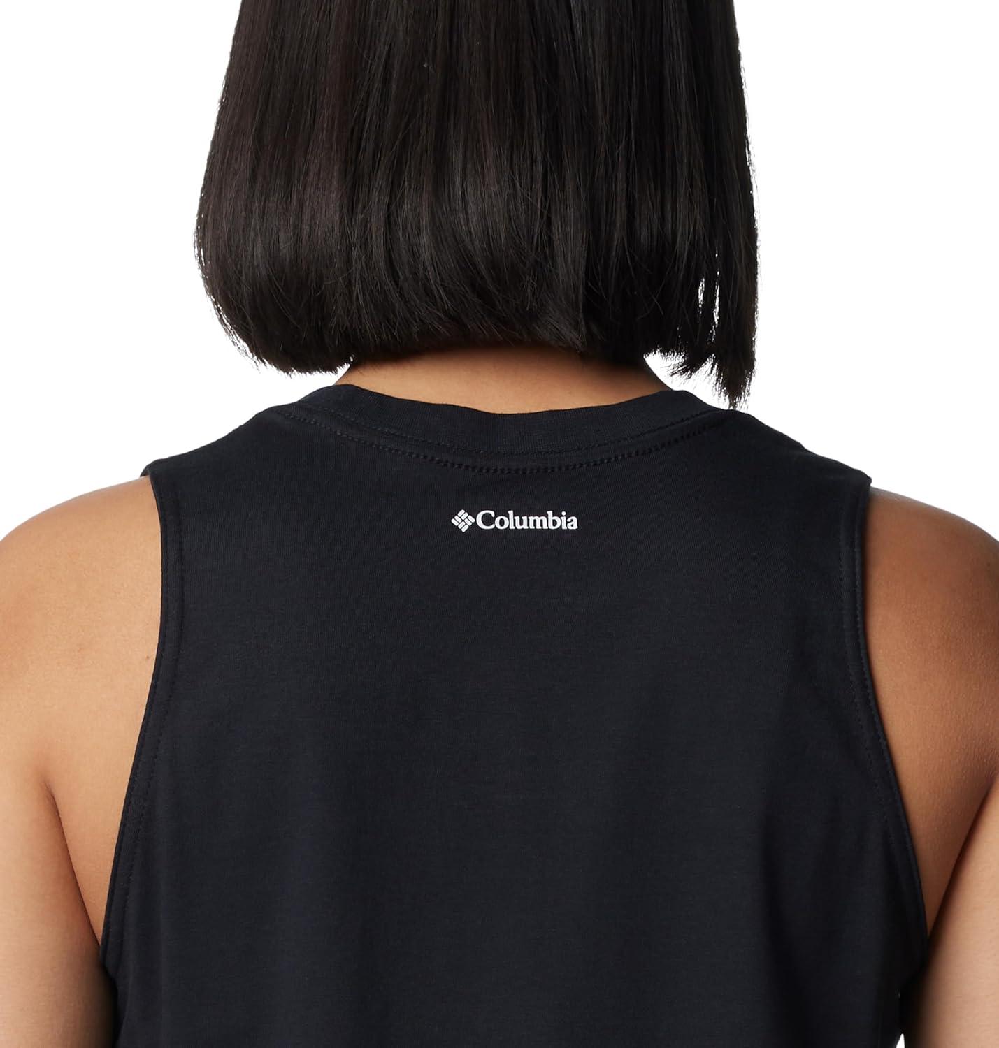 imageColumbia Womens North Cascades TankBlackCsc Emblem Two