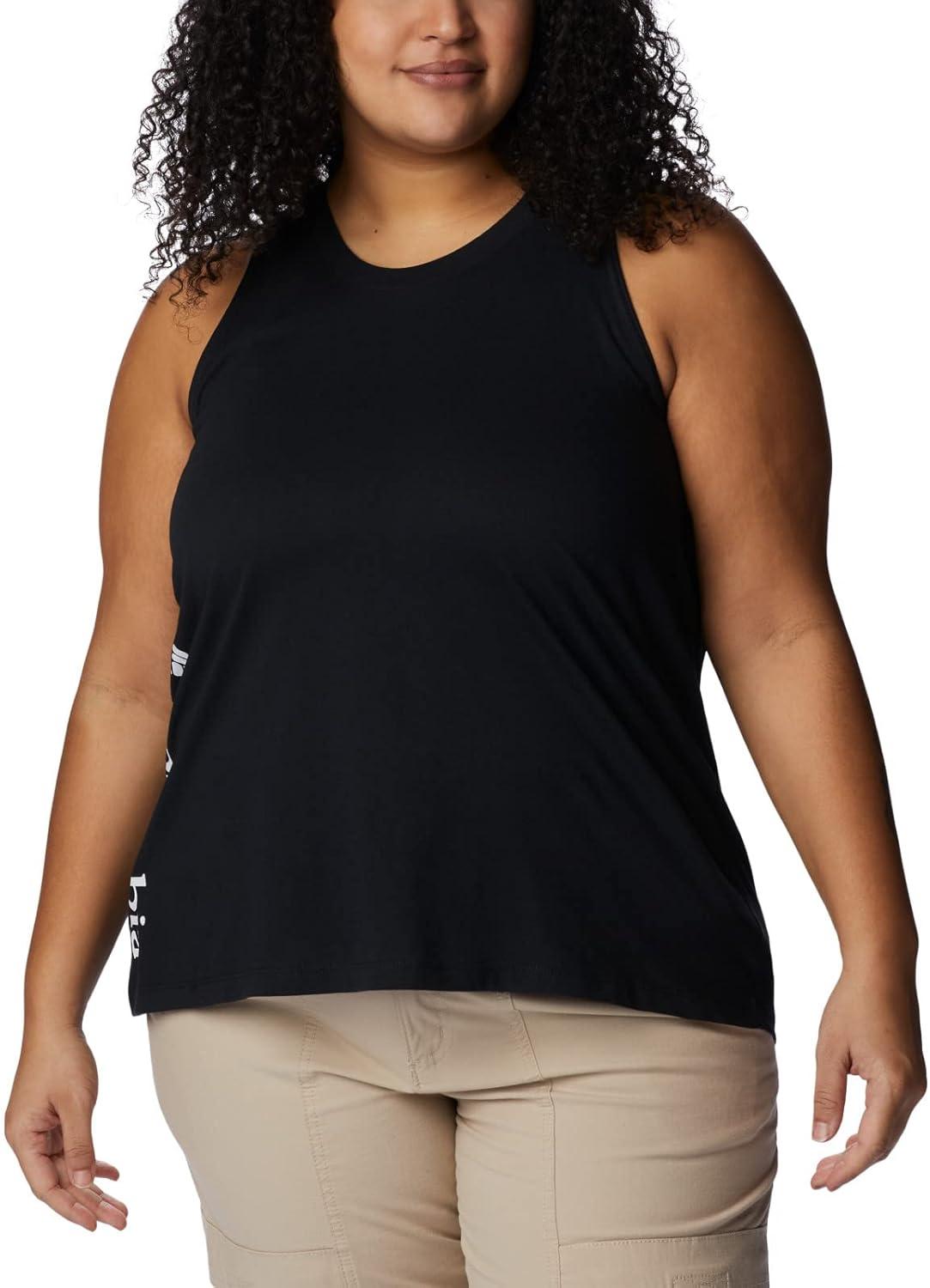 imageColumbia Womens North Cascades TankBlackGem Columbia Graphic