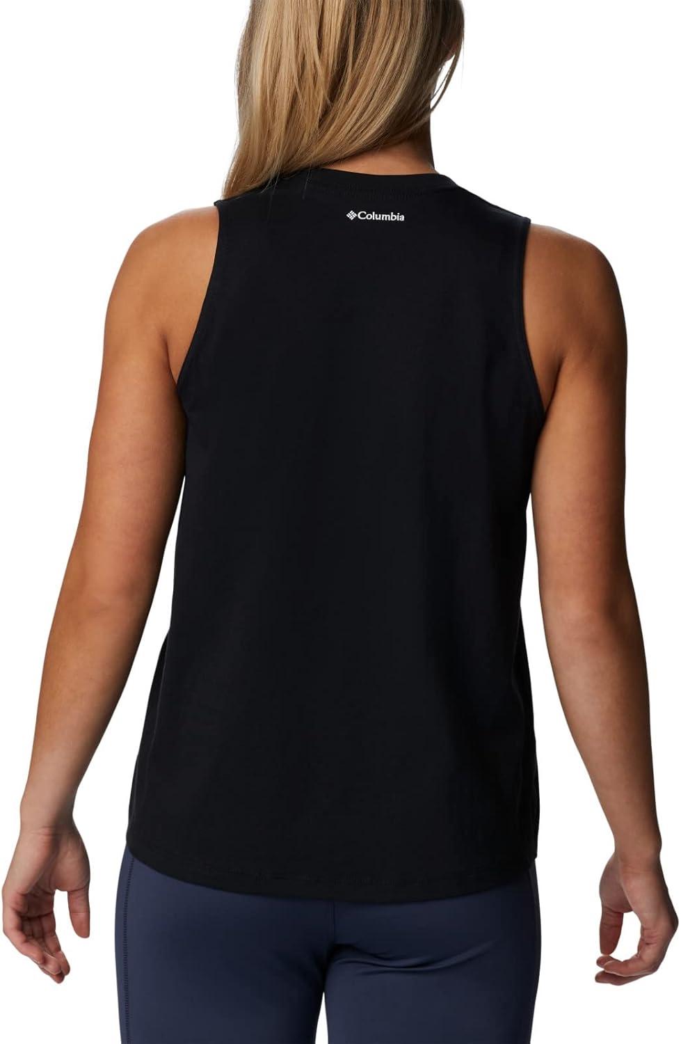 imageColumbia Womens North Cascades TankBlackGem Columbia Graphic