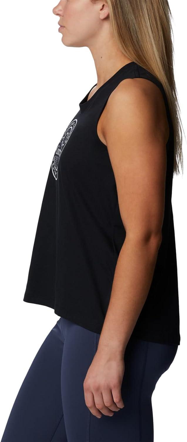 imageColumbia Womens North Cascades TankBlackGem Columbia Graphic