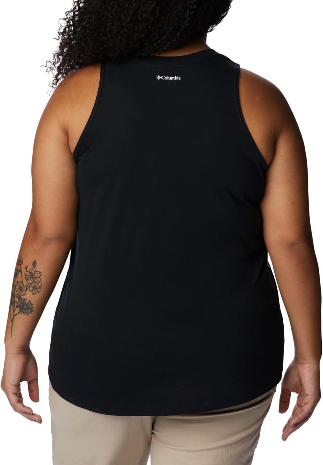 imageColumbia Womens North Cascades TankBlackGem Columbia Graphic