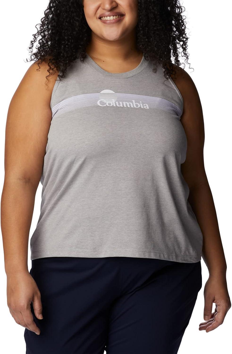 imageColumbia Womens North Cascades TankColumbia Grey HeatherInverted Brand Grx