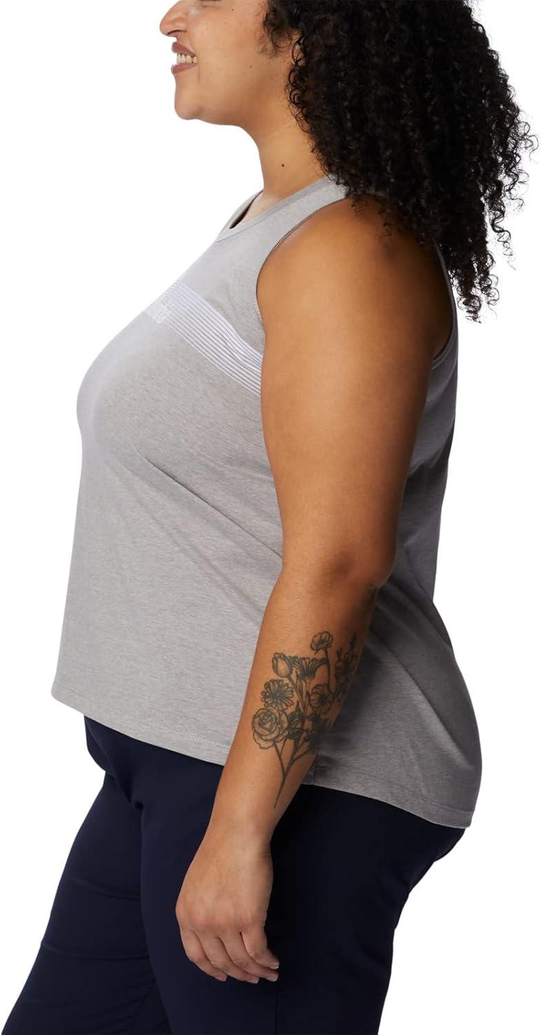 imageColumbia Womens North Cascades TankColumbia Grey HeatherInverted Brand Grx
