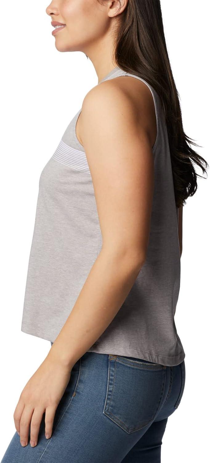 imageColumbia Womens North Cascades TankColumbia Grey HeatherInverted Brand Grx