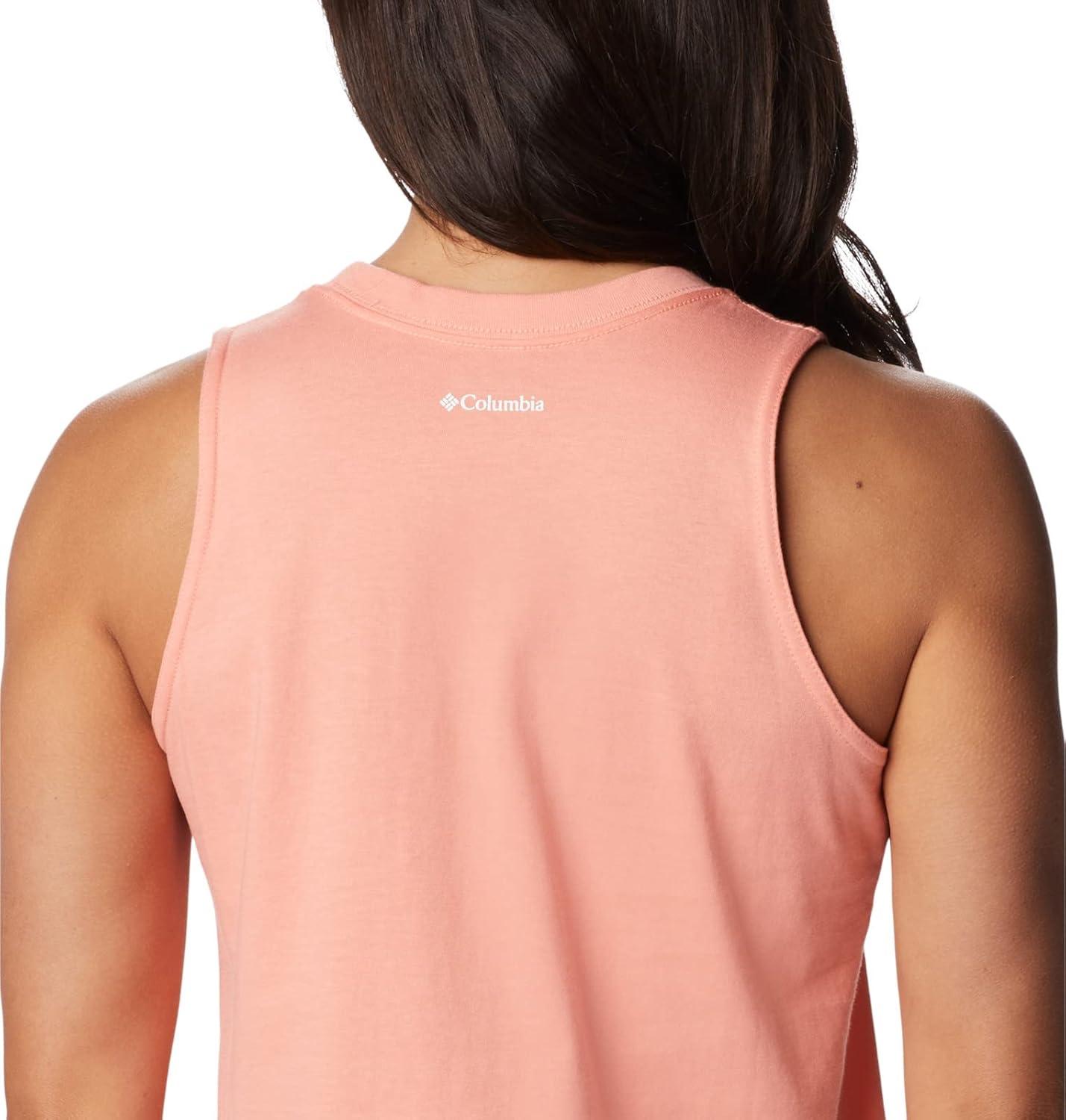 imageColumbia Womens North Cascades TankCoral ReefWhite Branded