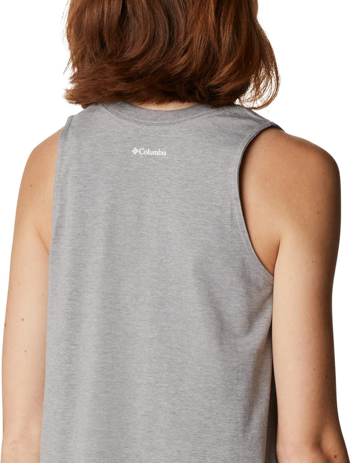 imageColumbia Womens North Cascades TankMonument HeatherWhite Branded