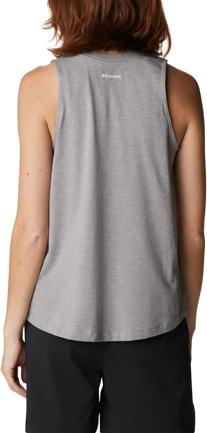 imageColumbia Womens North Cascades TankMonument HeatherWhite Branded