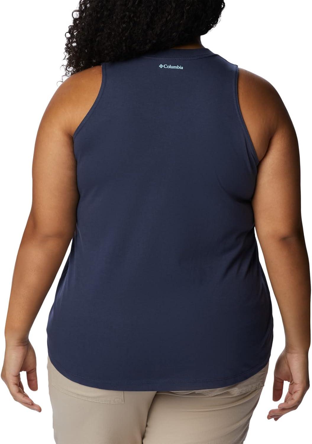 imageColumbia Womens North Cascades TankNocturnalCsc Stacked Gradient Graphic