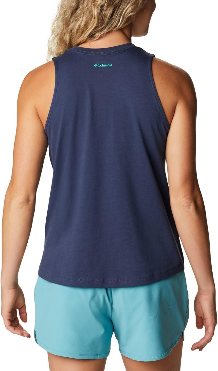 imageColumbia Womens North Cascades TankNocturnalElectric Turquoise Branded