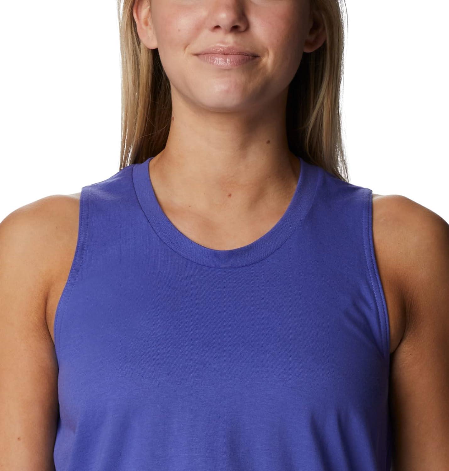 imageColumbia Womens North Cascades TankPurple LotusGem Columbia Graphic