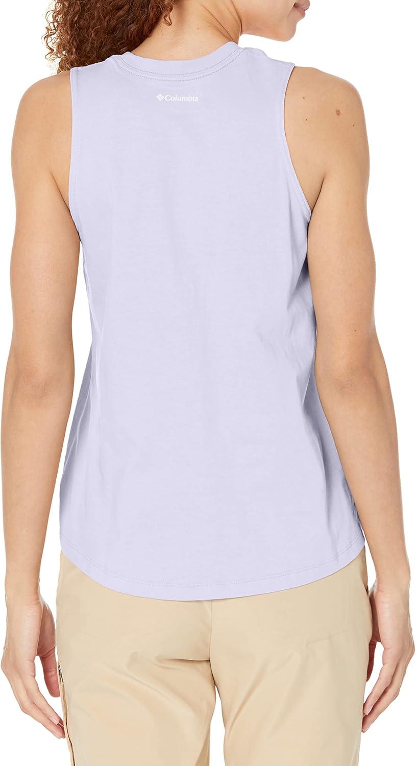 imageColumbia Womens North Cascades TankPurple TintPdx Tested Tough Graphic