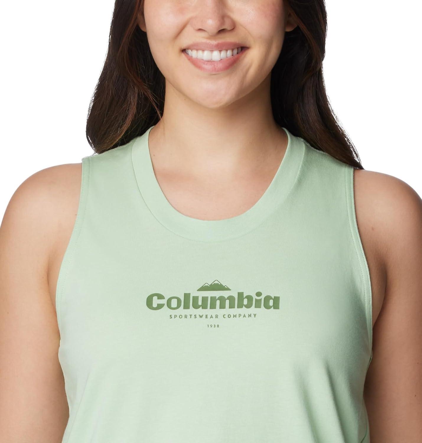imageColumbia Womens North Cascades TankSage LeafElevated High Two