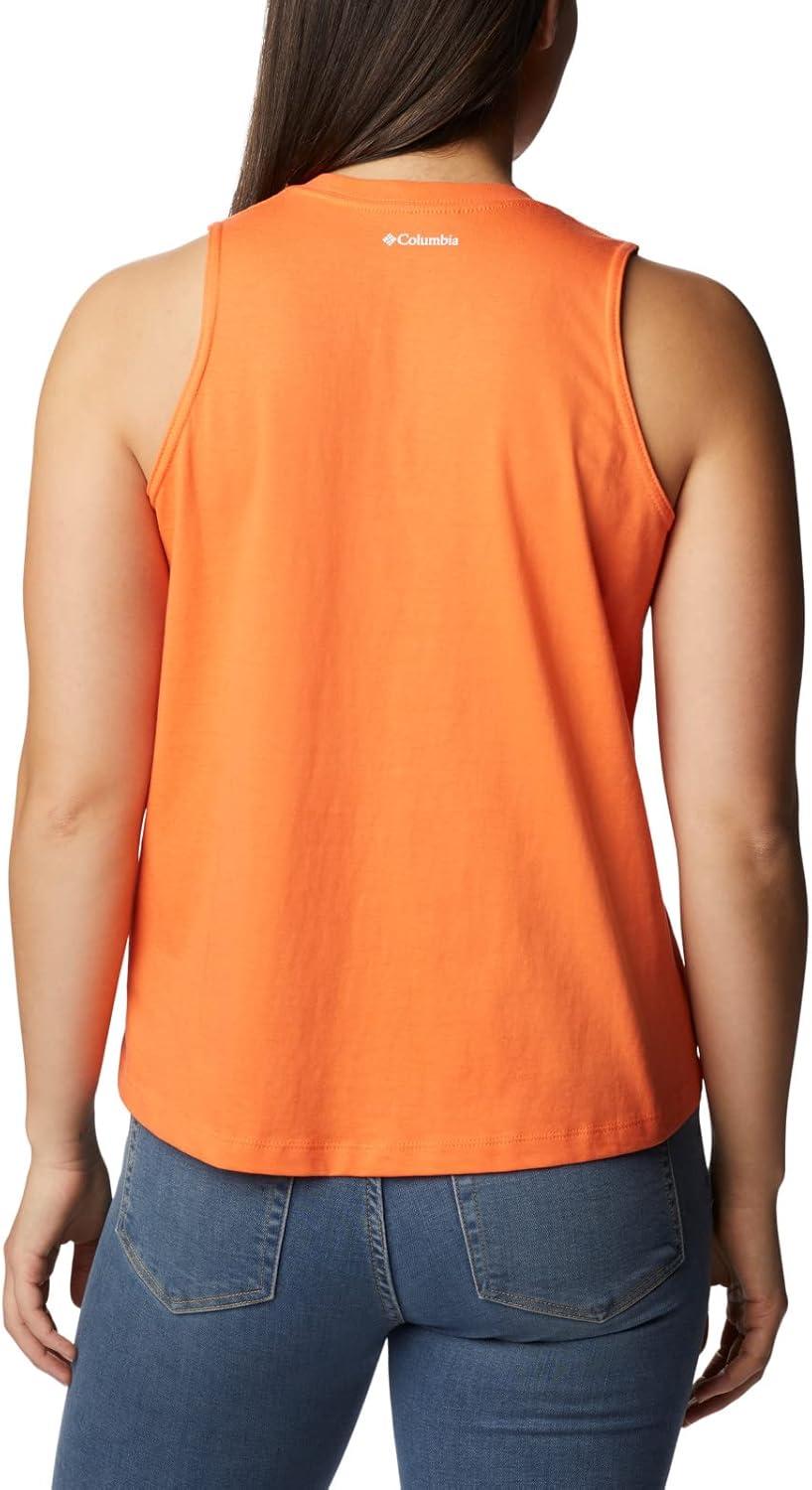imageColumbia Womens North Cascades TankSunset OrangePdx Tested Tough Graphic