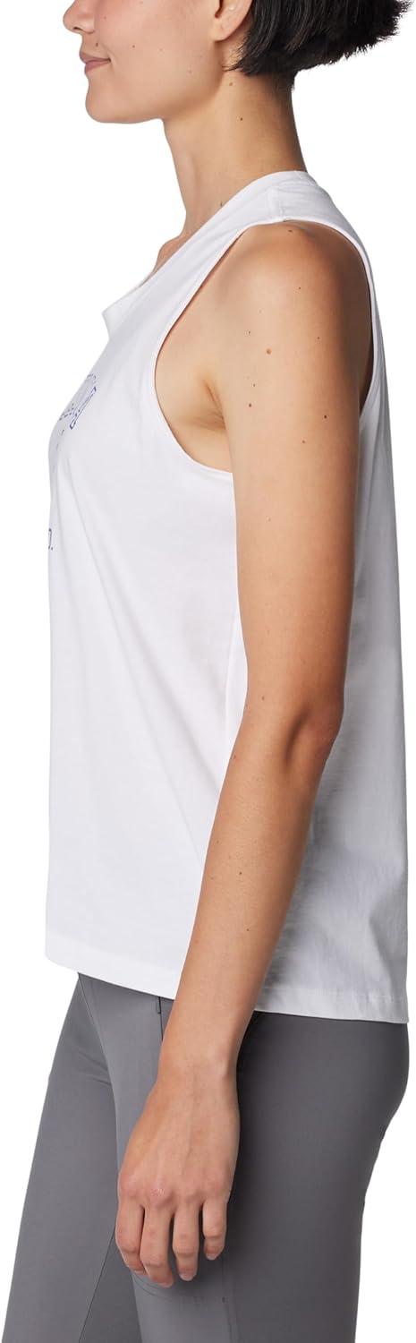 imageColumbia Womens North Cascades TankWhiteCsc Emblem Two