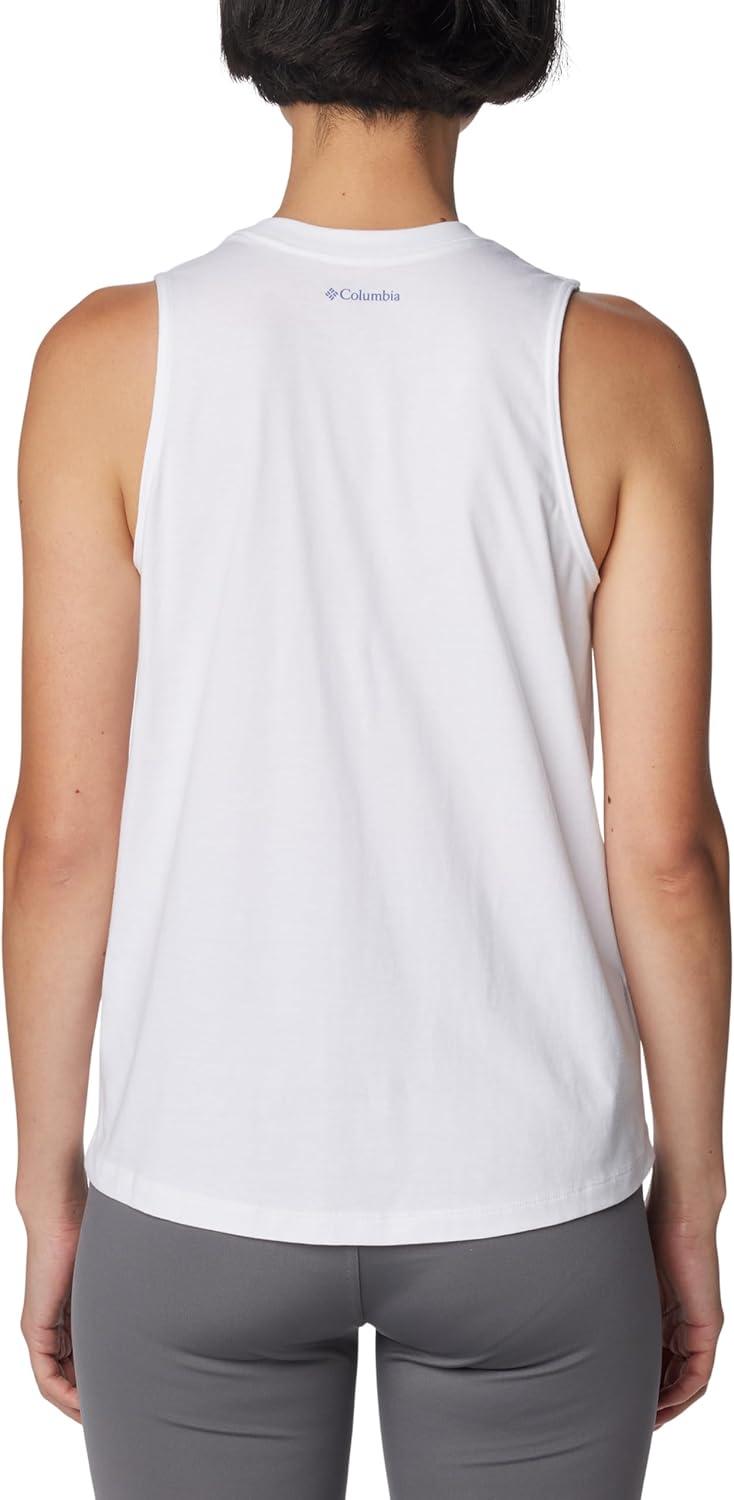 imageColumbia Womens North Cascades TankWhiteCsc Emblem Two