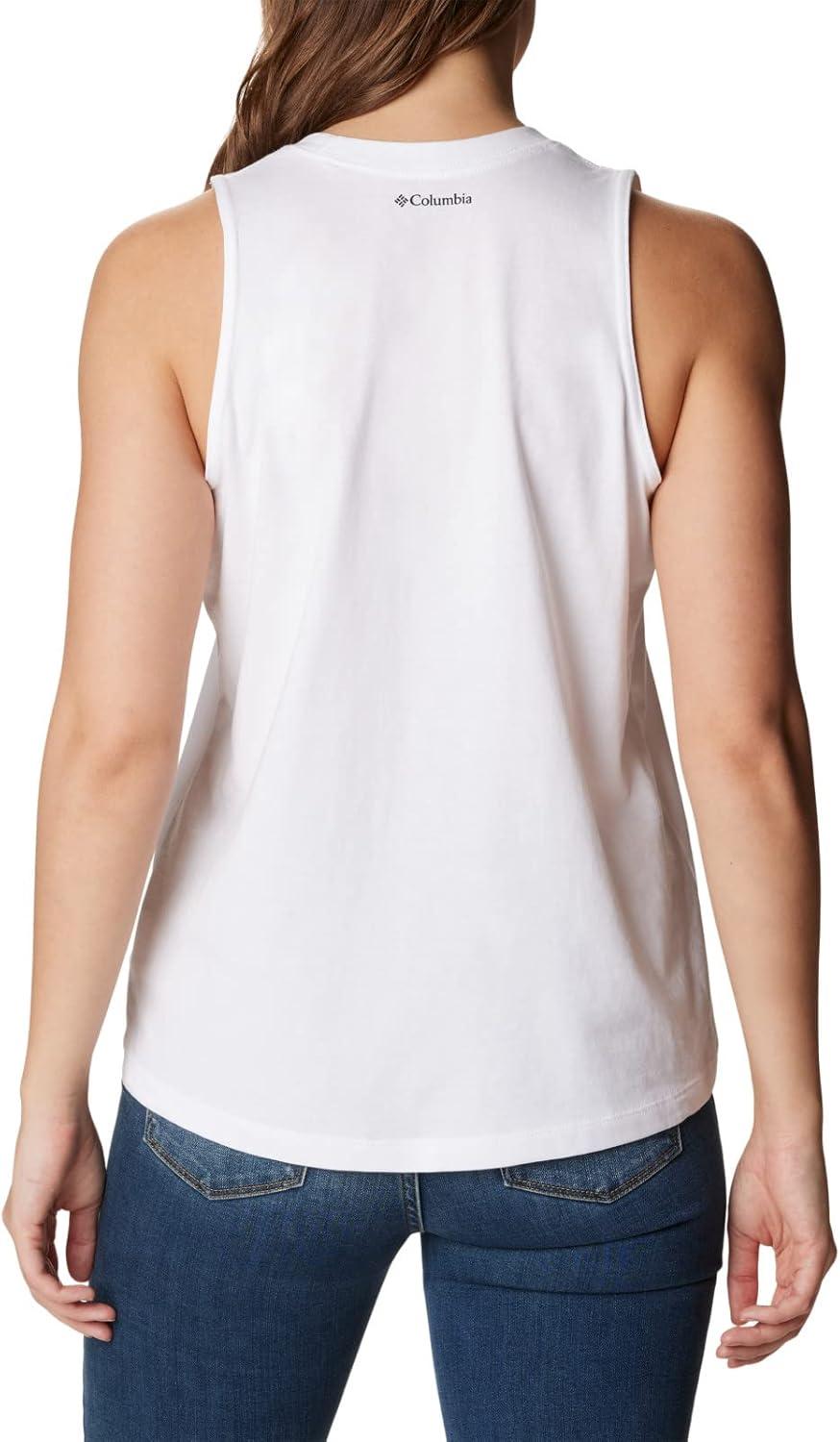 imageColumbia Womens North Cascades TankWhiteCsc Stacked Gradient Graphic