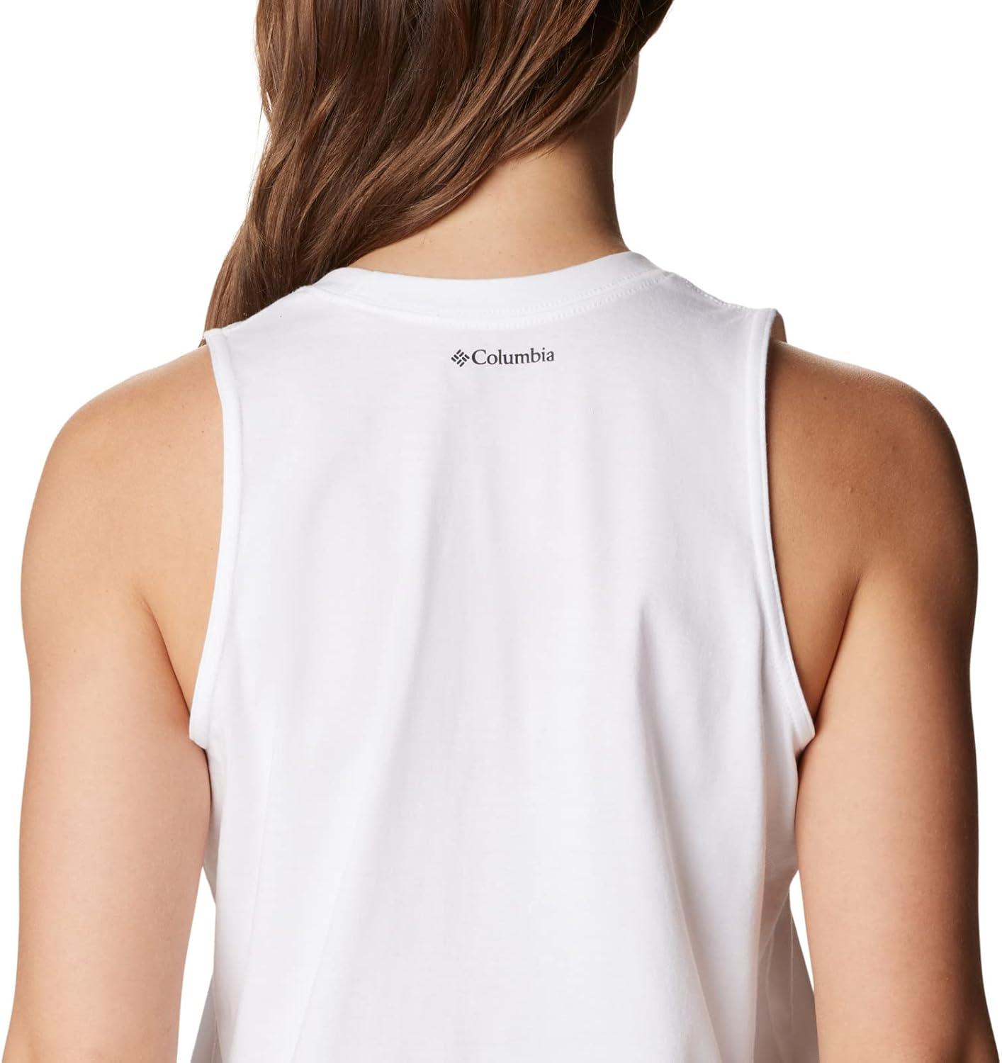 imageColumbia Womens North Cascades TankWhiteCsc Stacked Gradient Graphic