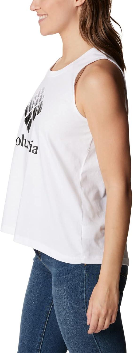 imageColumbia Womens North Cascades TankWhiteCsc Stacked Gradient Graphic