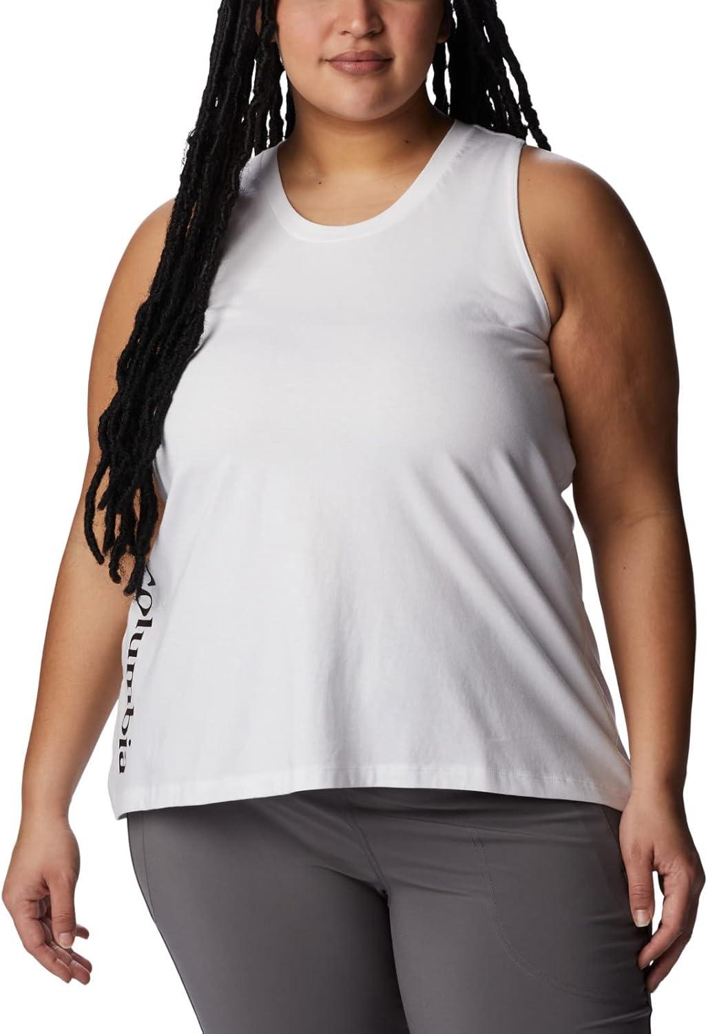 imageColumbia Womens North Cascades TankWhiteGem Columbia Graphic