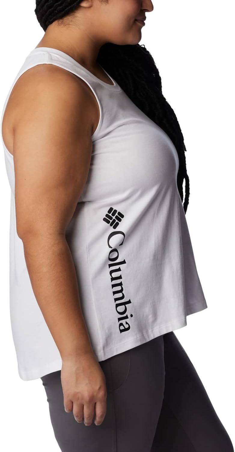imageColumbia Womens North Cascades TankWhiteGem Columbia Graphic