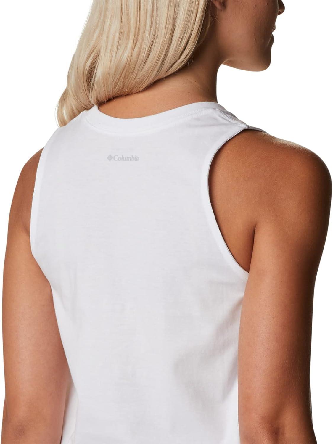 imageColumbia Womens North Cascades TankWhiteRainbow Shimmer