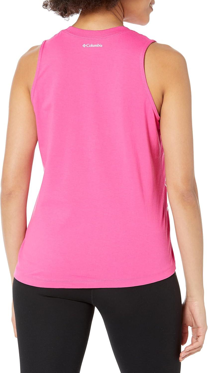 imageColumbia Womens North Cascades TankWild GeraniumGem Columbia Graphic
