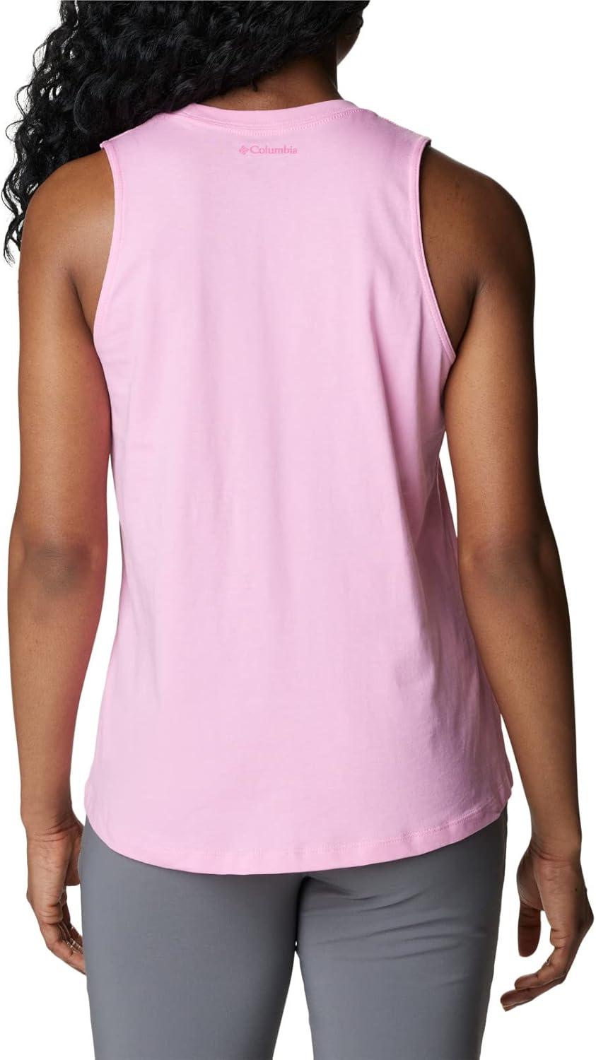 imageColumbia Womens North Cascades TankWild RoseCsc Stacked Gradient Graphic