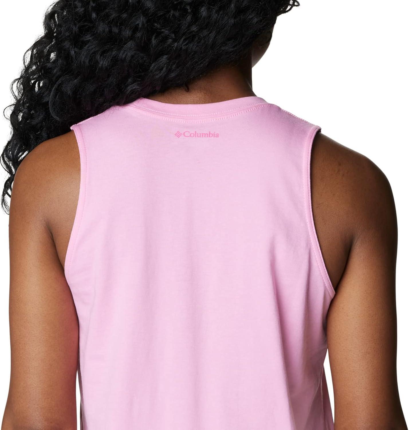imageColumbia Womens North Cascades TankWild RoseCsc Stacked Gradient Graphic