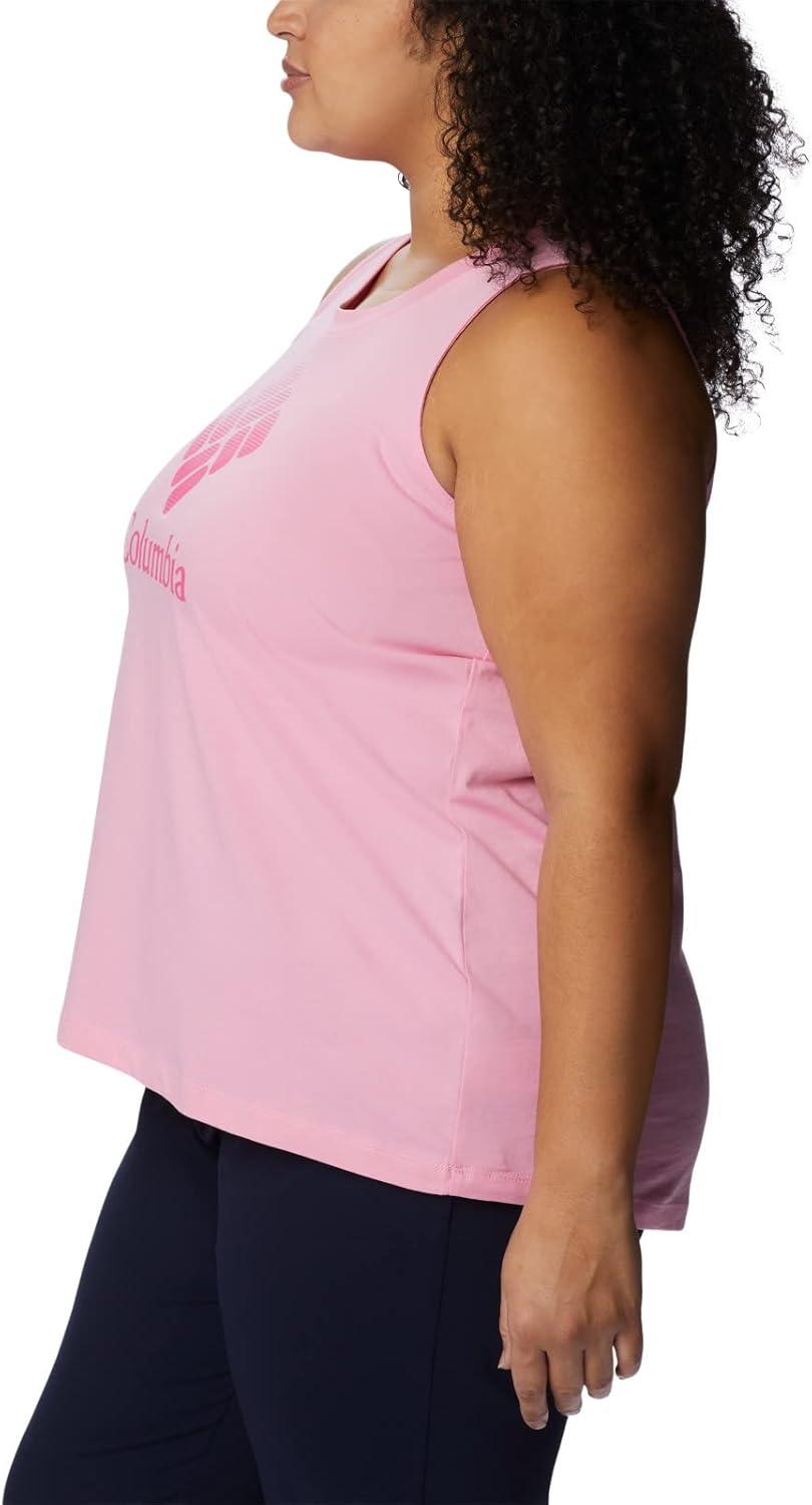 imageColumbia Womens North Cascades TankWild RoseCsc Stacked Gradient Graphic