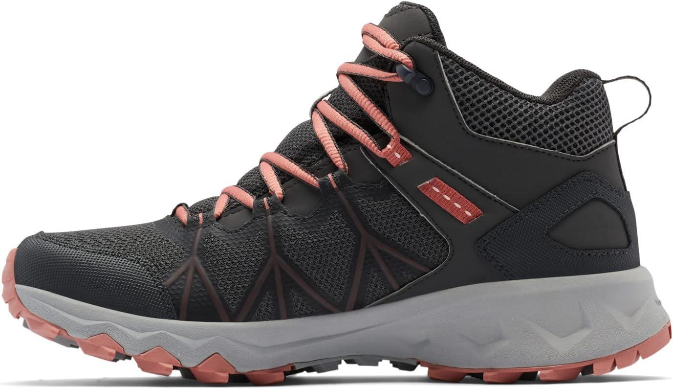 imageColumbia Womens Peakfreak Ii Mid OutdryDark GreyDark Coral