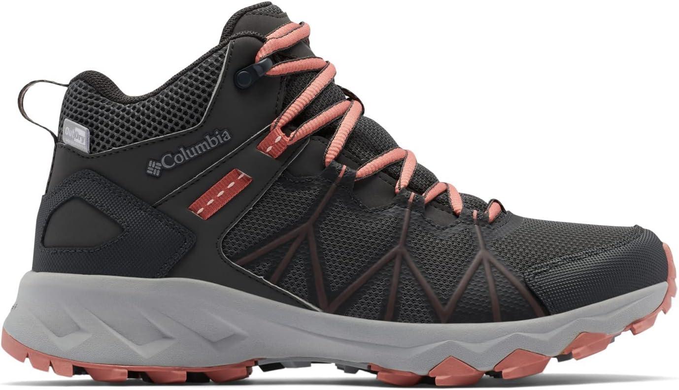 imageColumbia Womens Peakfreak Ii Mid OutdryDark GreyDark Coral