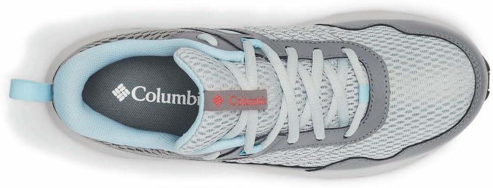 imageColumbia Womens Plateau Waterproof Hiking ShoeCirrus GreyRed Hibiscus