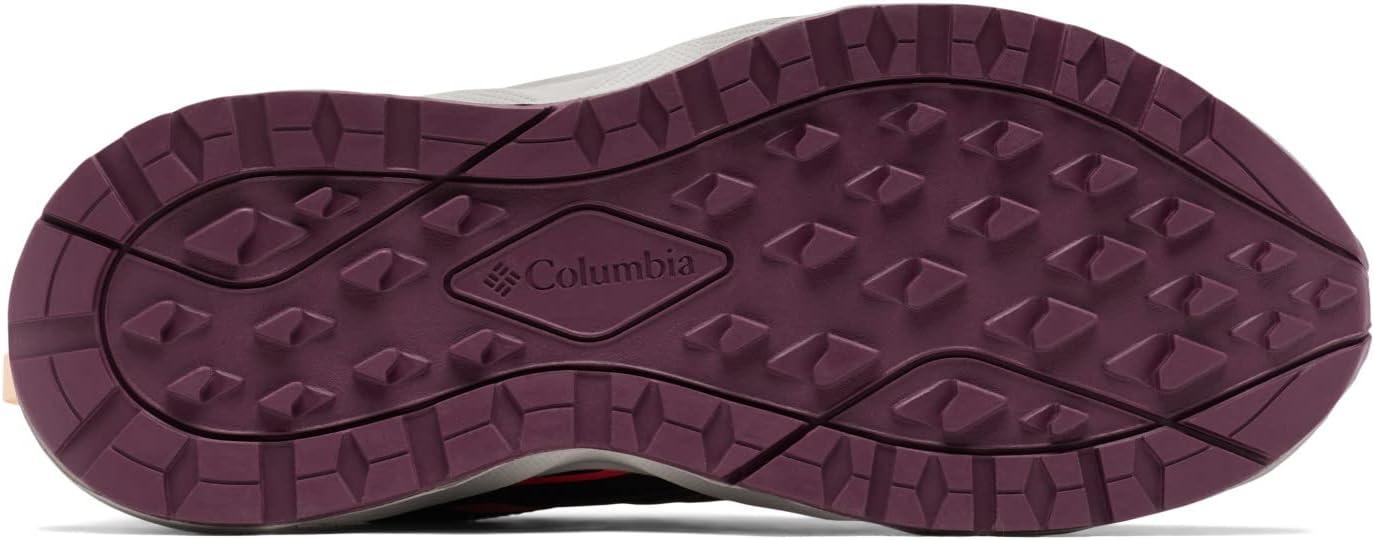imageColumbia Womens Plateau Waterproof Hiking ShoeDark GreyNeon Sunrise