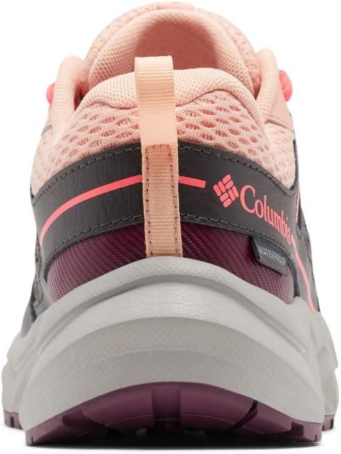 imageColumbia Womens Plateau Waterproof Hiking ShoeDark GreyNeon Sunrise