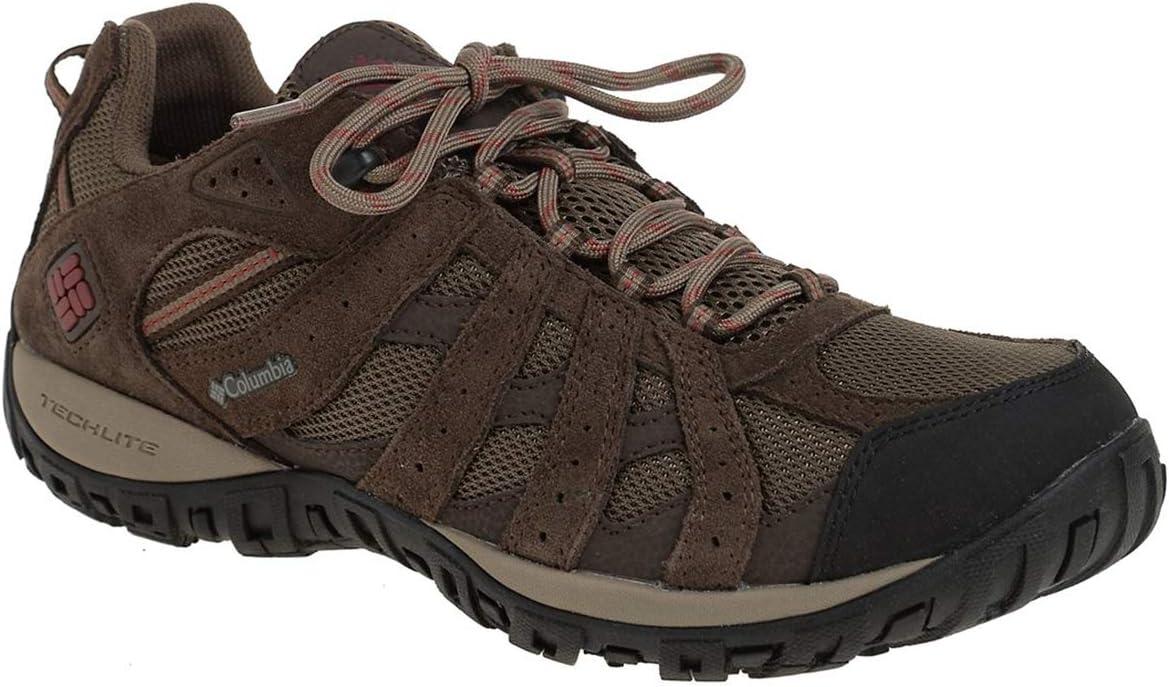 imageColumbia Womens REDMOND WATERPROOF Hiking ShoeMud Garnet Red