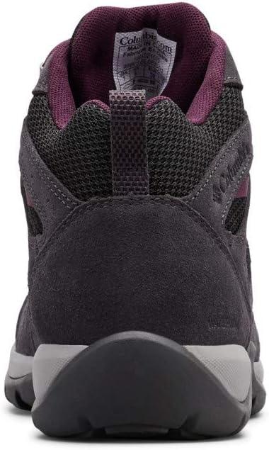 imageColumbia Womens Redmond V2 Mid Waterproof Hiking BootBlackBlack Cherry