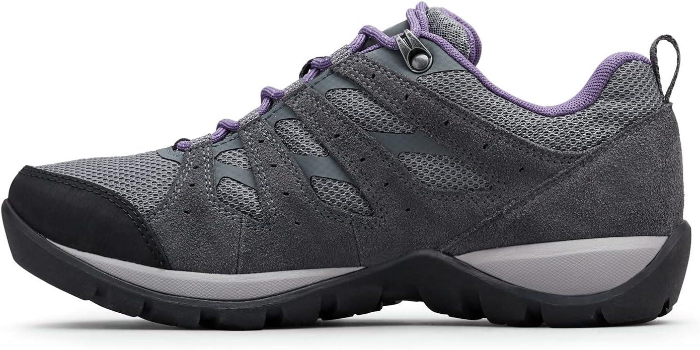 imageColumbia Womens Redmond V2 Waterproof Hiking ShoeTi Grey SteelPlum Purple