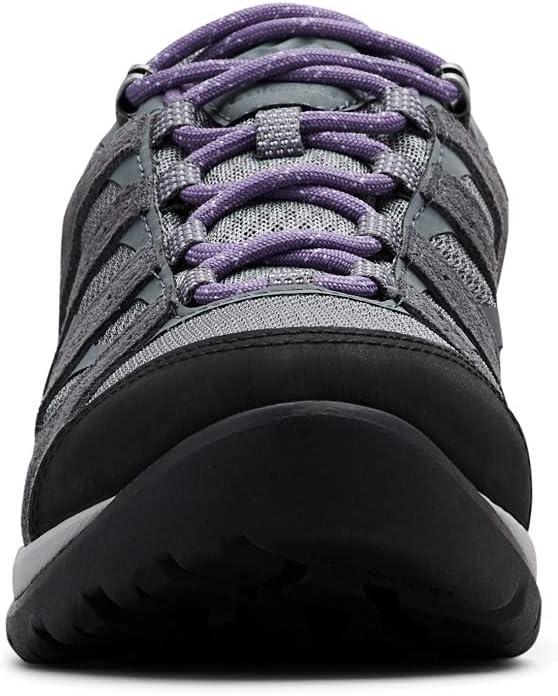 imageColumbia Womens Redmond V2 Waterproof Hiking ShoeTi Grey SteelPlum Purple