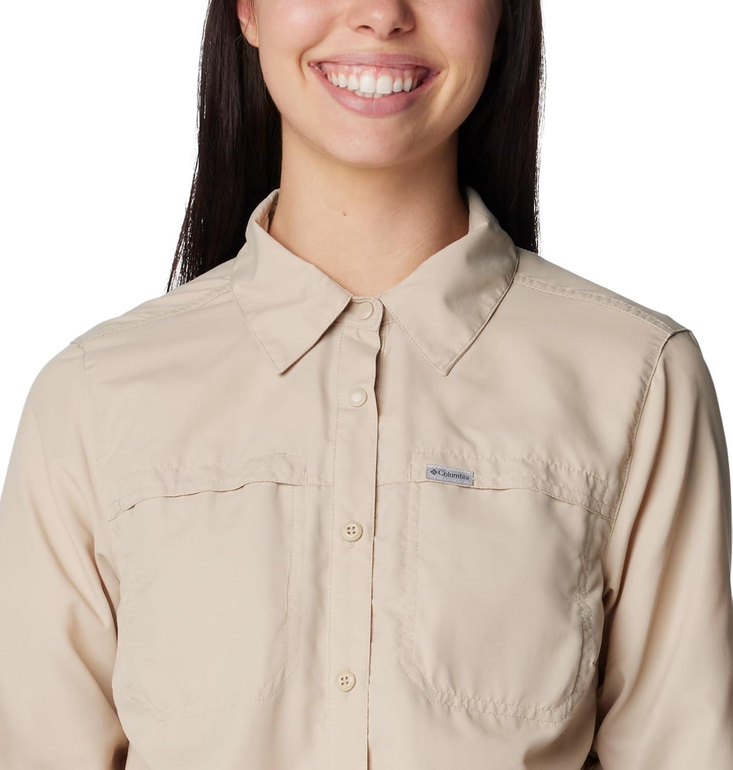 imageColumbia Womens Silver Ridge 30 Long SleeveAncient Fossil