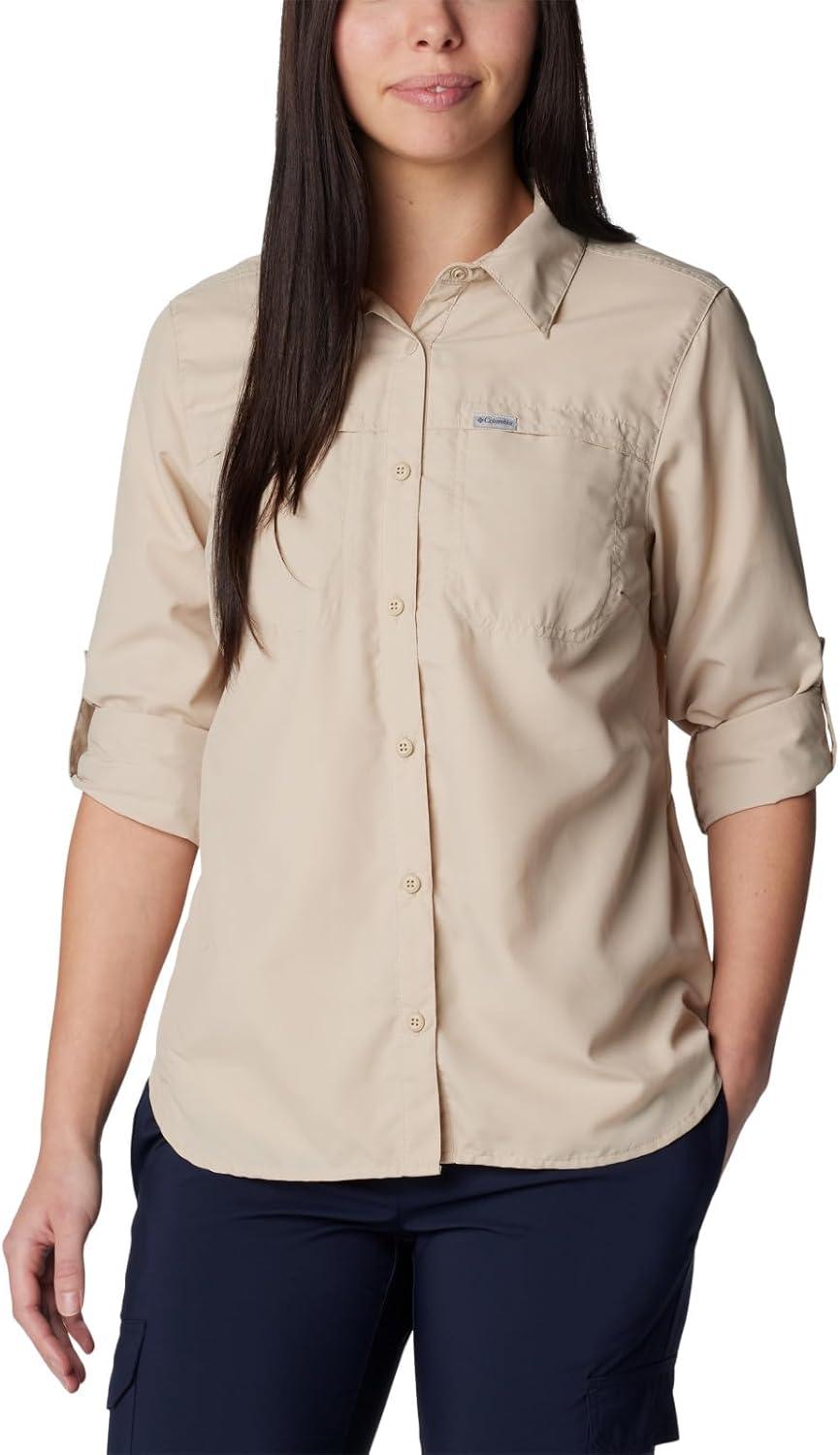 imageColumbia Womens Silver Ridge 30 Long SleeveAncient Fossil