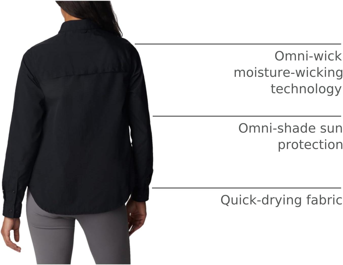 imageColumbia Womens Silver Ridge 30 Long SleeveBlack