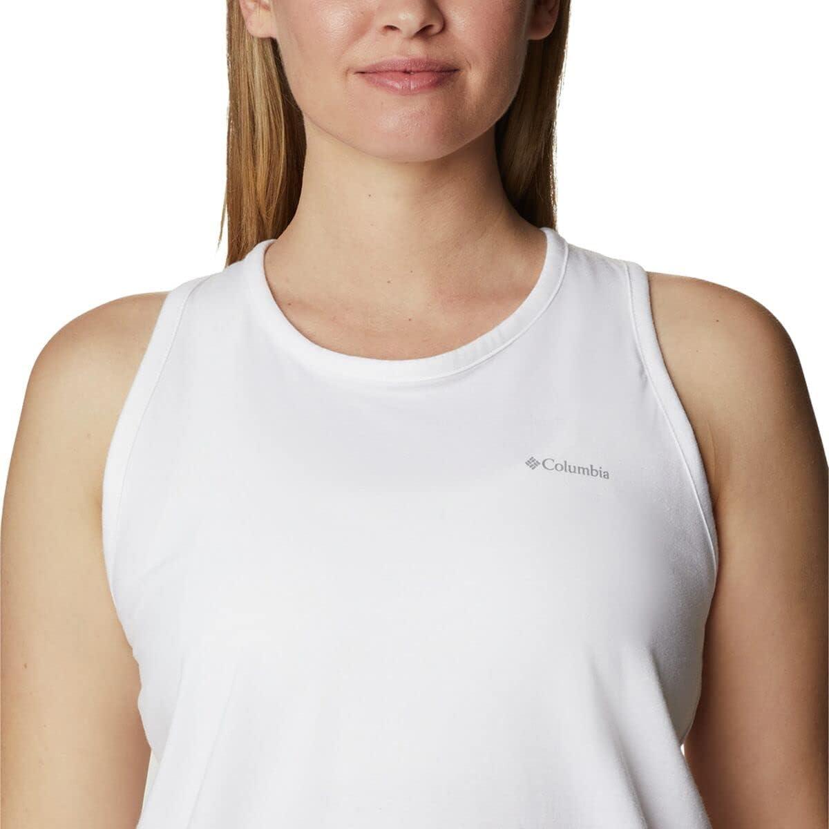 imageColumbia Womens Standard Sun Trek Racerback TankSpring Blue