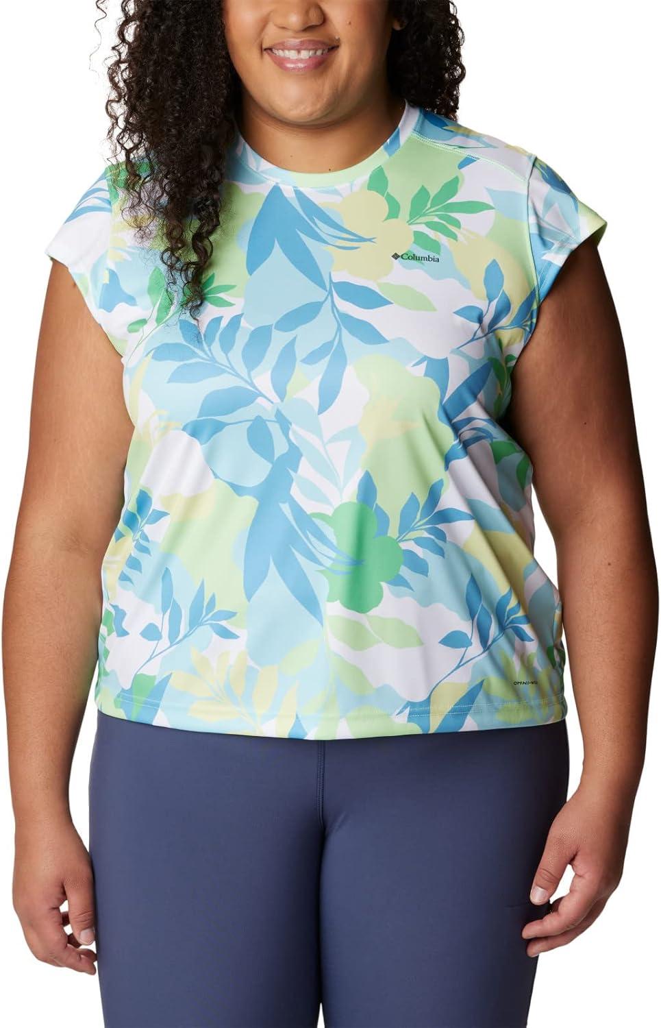 imageColumbia Womens Summerdry Short Sleeve Printed TeeKey WestFloriated