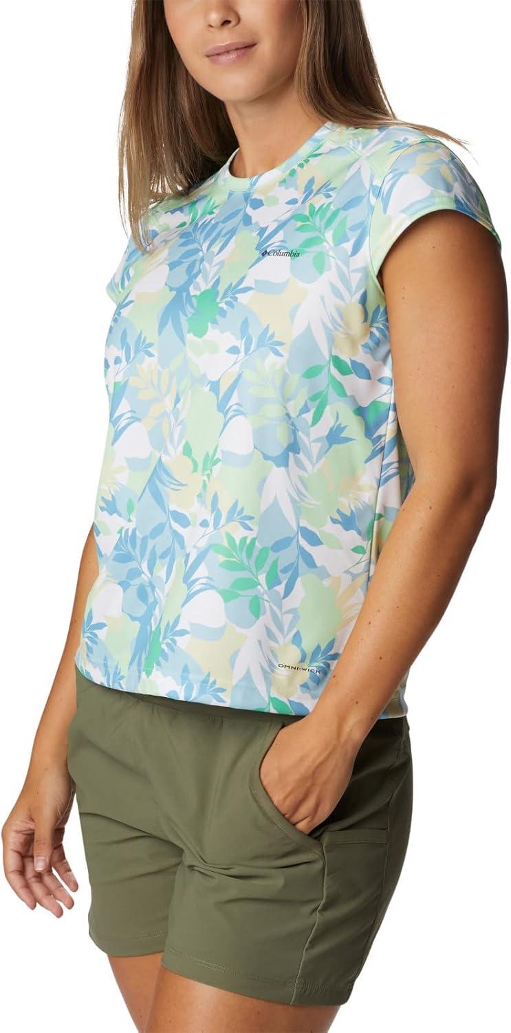 imageColumbia Womens Summerdry Short Sleeve Printed TeeKey WestFloriated